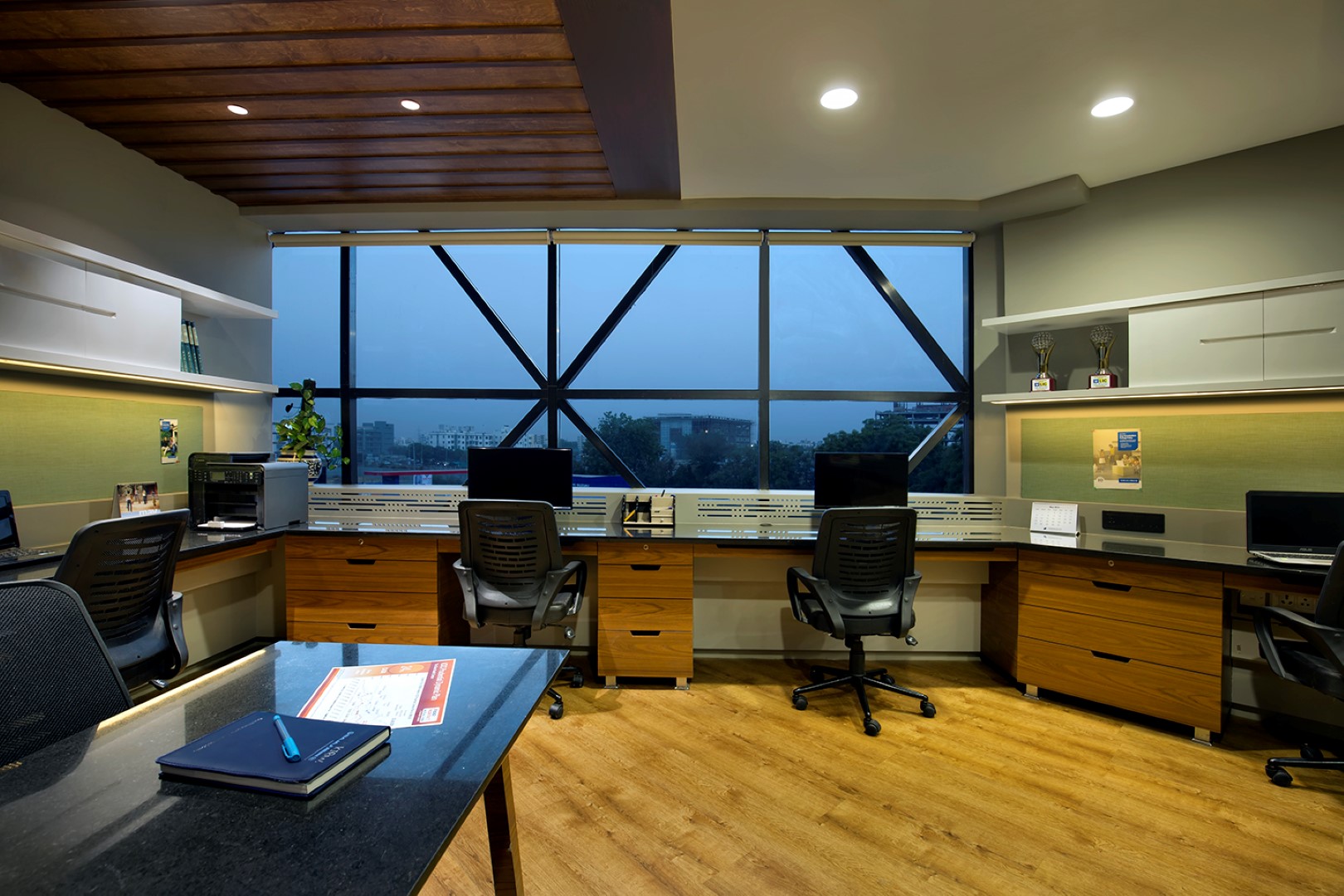 Small office interior design in Hyderabad